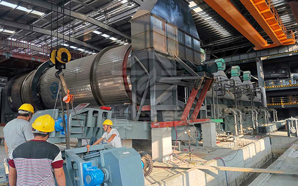 果渣烘干機安裝調(diào)試